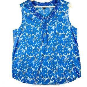 Lands end sleeveless tank v neck sz 12